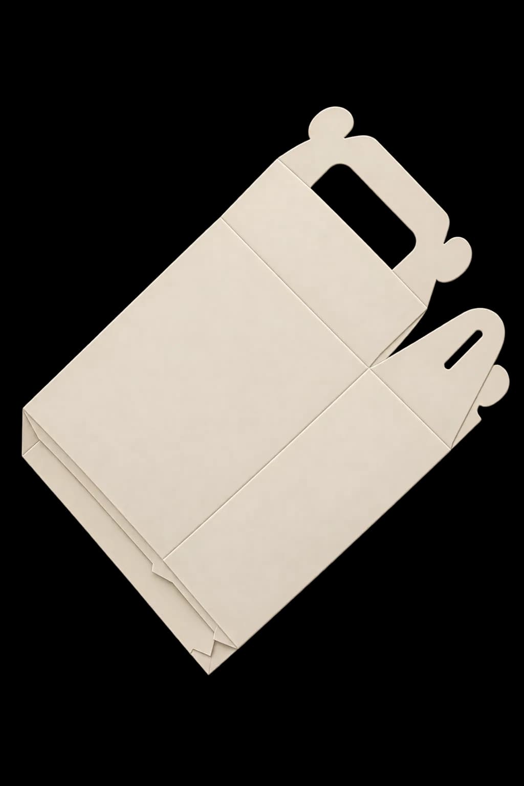 Custom Gable Boxes - Assembled 3/4 View