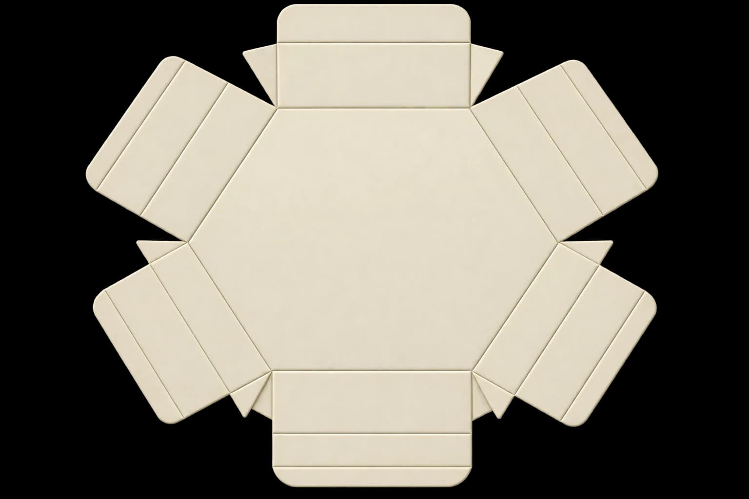 Hexagon Two Piece Boxes